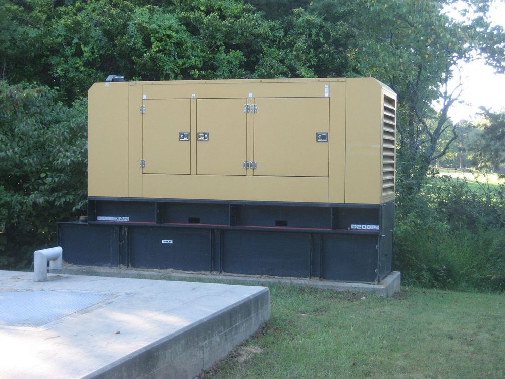 200 kW diesel generator set for standby power
